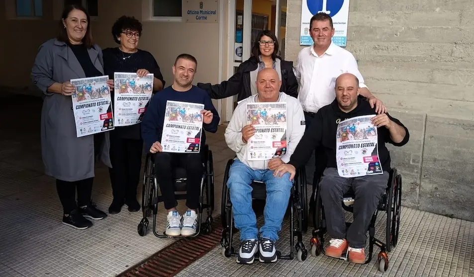 Íntegro e Máis Porvir organizan en Corme o Campionato Estatal de Balonmán en Cadeira de Rodas