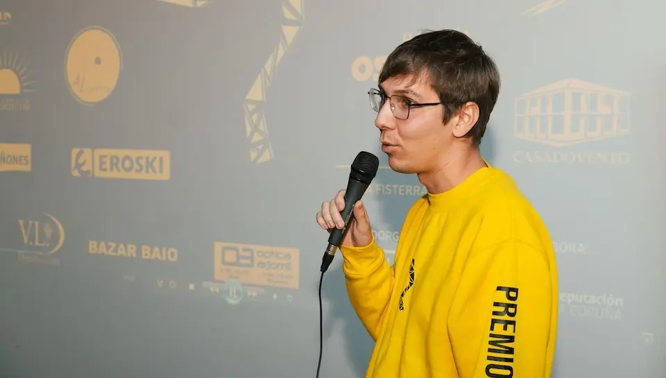 Alejandro Gandara nos Premios Foucino 2025