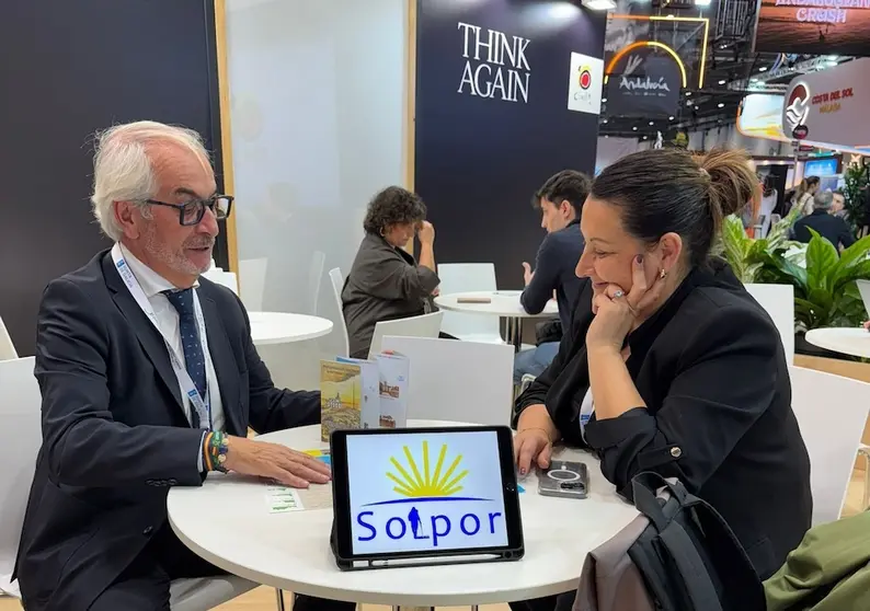 Jesus Picallo de Solpor en Londres-producto-solpor-feria