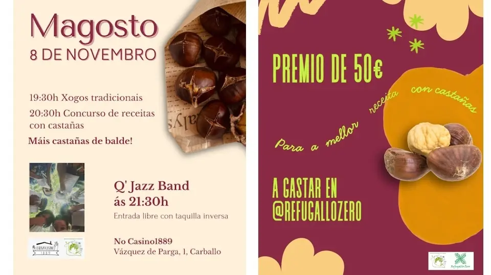 Magosto no Casino Carballo 