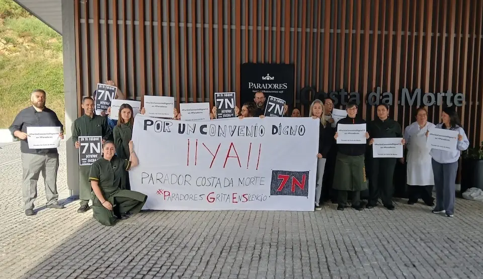 Traballadores do Parador de Muxia reclama CSIF