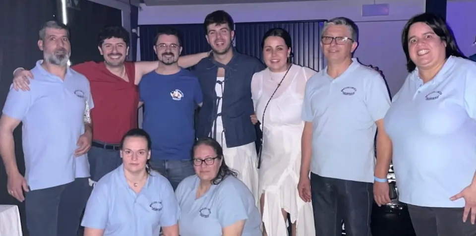 Alana con Galiza celta Delémont en Xenebra