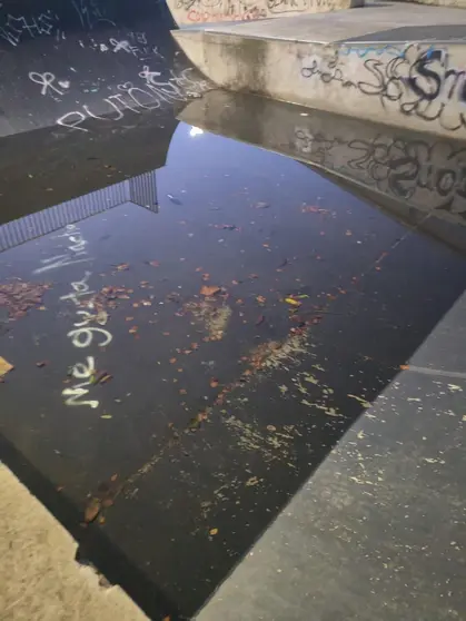 IMAXE - O PSDEG-PSOE A LARACHA DENUNCIA O ESTADO DA PISTA DE SKATE DO MUNICIPIO 