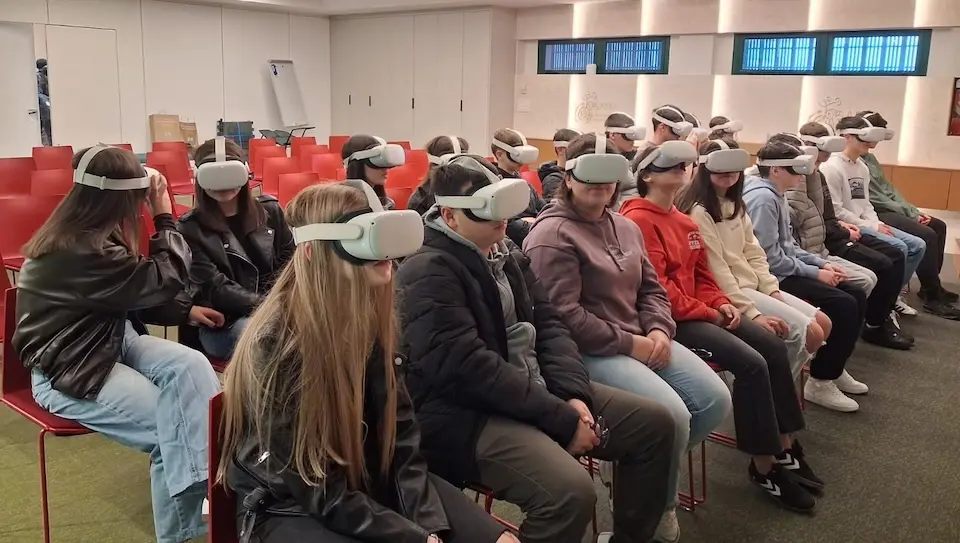 Visita do IES Pedra da Aguia a Sogama 3