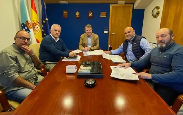 reunion de Portos coa Plataforma de Corcubion