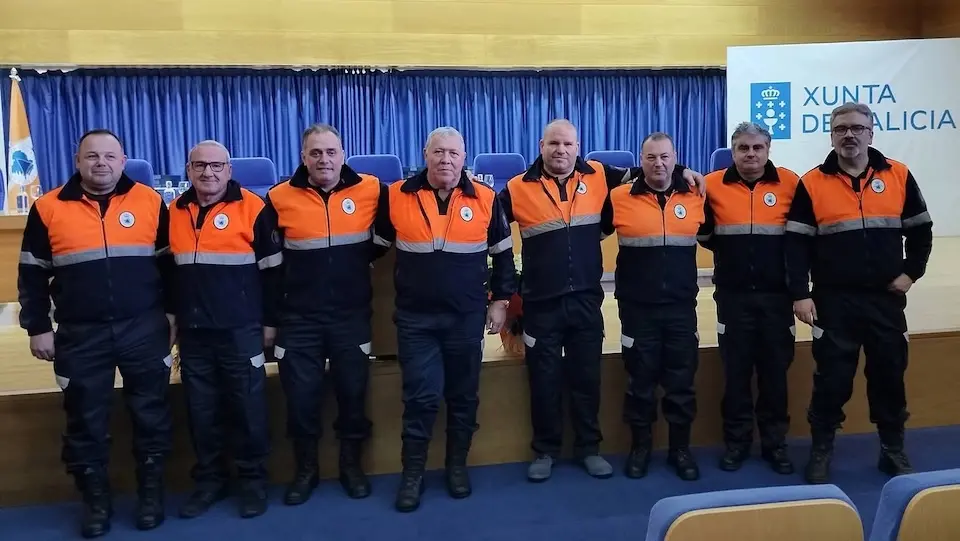 Proteccion Civil de Santa Comba 25 anos