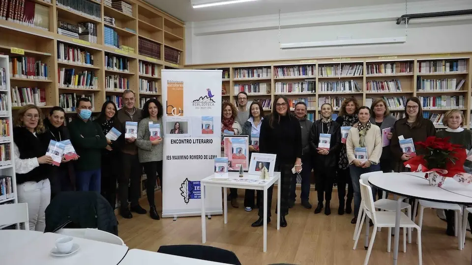 Abril Camino no Club de Lectura Baiolendo do IES de Baio