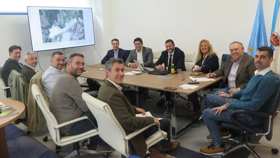 A Laracha-Reunión Concello e SEA