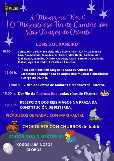 Cabalgata Reis Fisterra