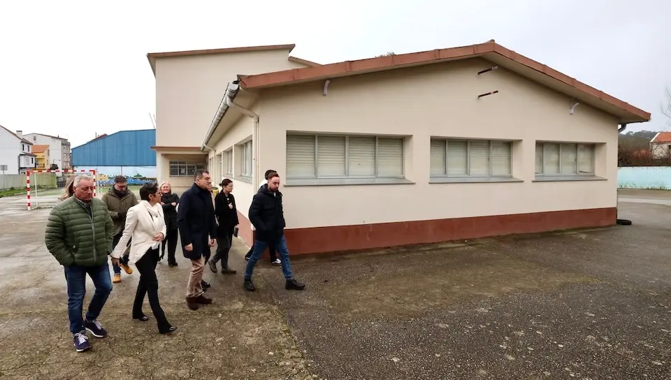 Visita da Xunta ao CEIP Areal de Camarinas 1