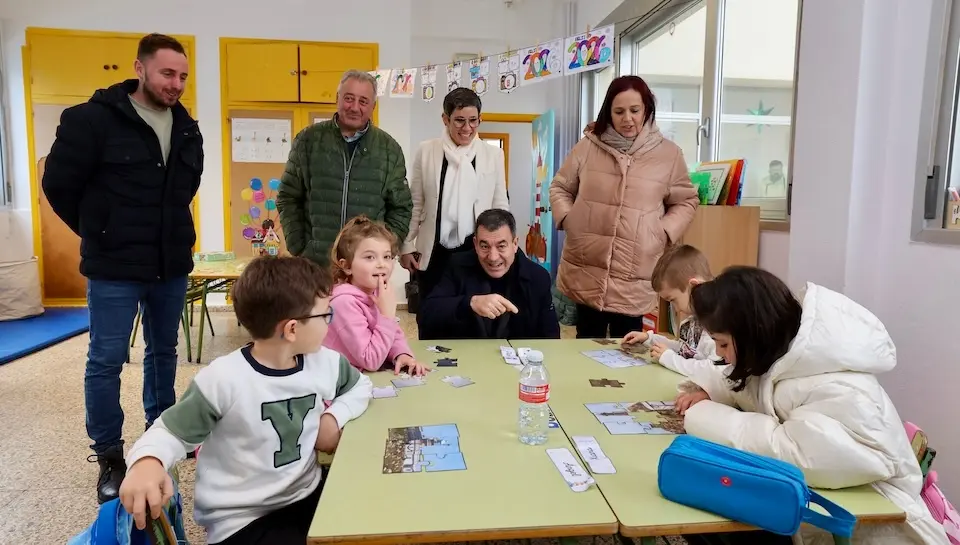Visita da Xunta ao CEIP Areal de Camarinas