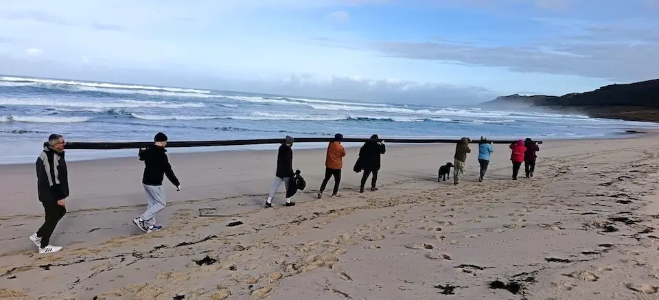 limpeza de mar de fabula en laxe 1 2