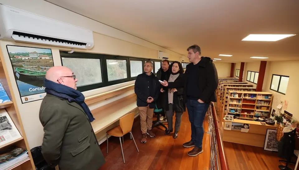 Melloras enerxeticas na Biblioteca de Corcubion