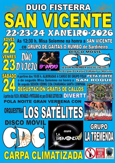 Festas de Duio-Fisterra 2026