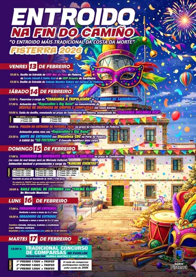Entroido Fisterra Cartel 2026