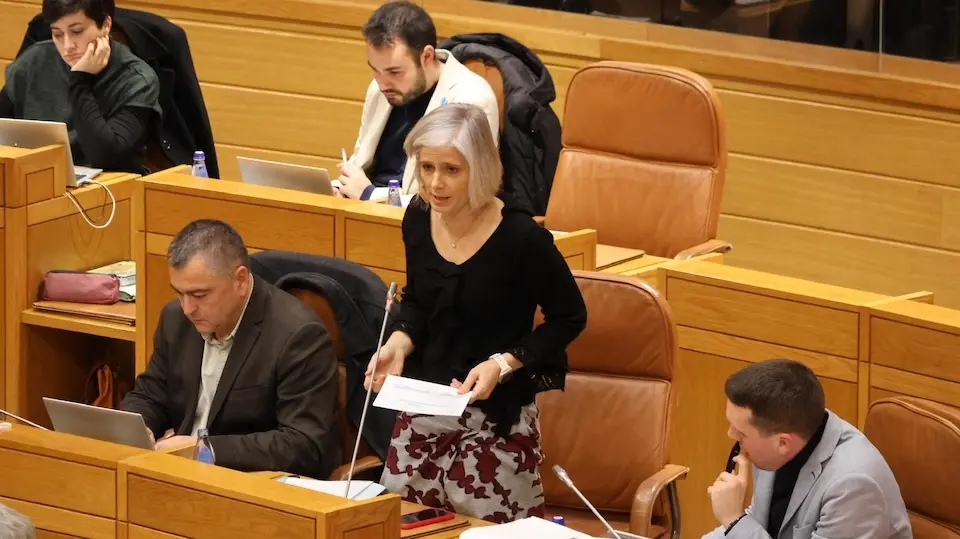 Patricia Iglesias do PSOE no Parlamento