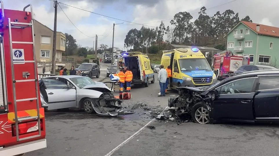 accidente na Laracha