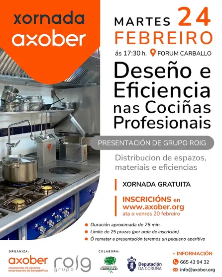 Cocinas profesionais con Axober
