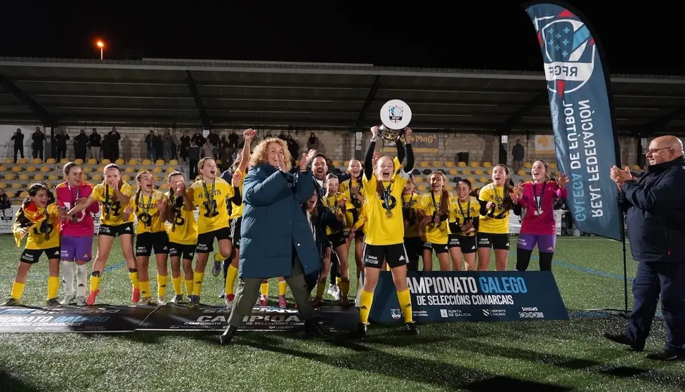 Seleccion da Costa sub13 feminina campiona Galicia 2026 1