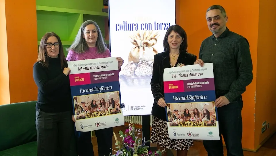 Presentacion concerto De Vaas en Carballo