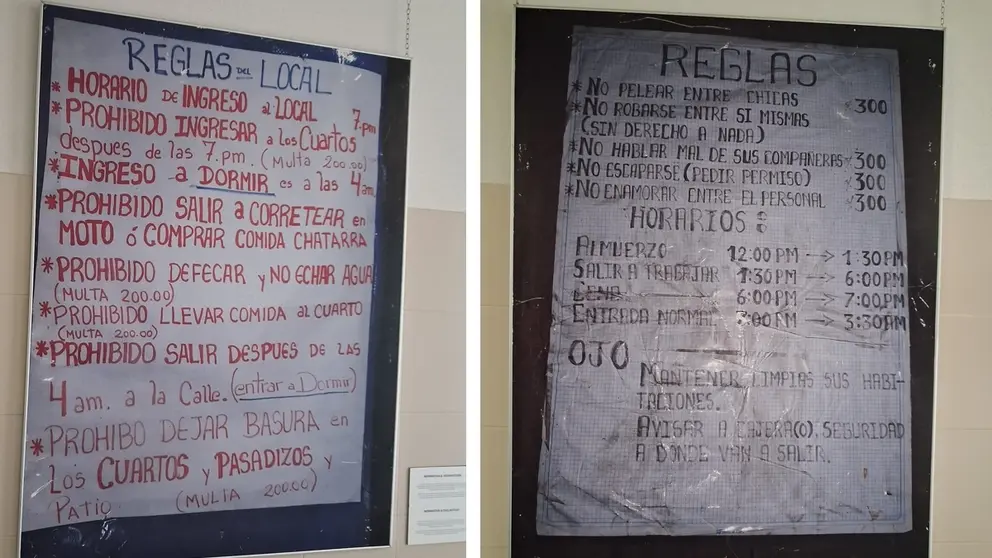 Expo de mabel lozano sobre trata de mulleres reglas prostibuos 1