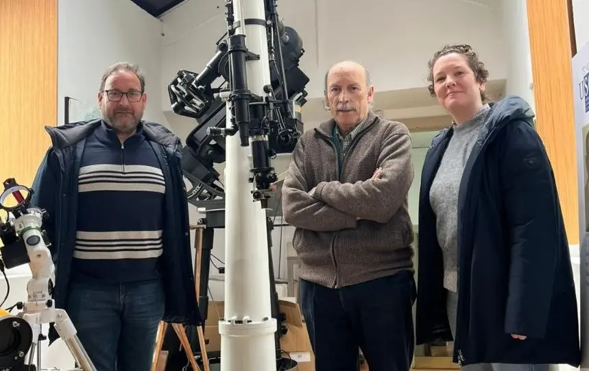 Huelvis astronomia santa comba