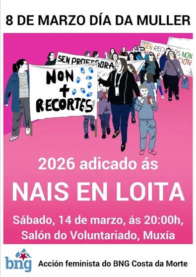 Accion Feminista BNG Homenaxe as Mulleres das ANPAS