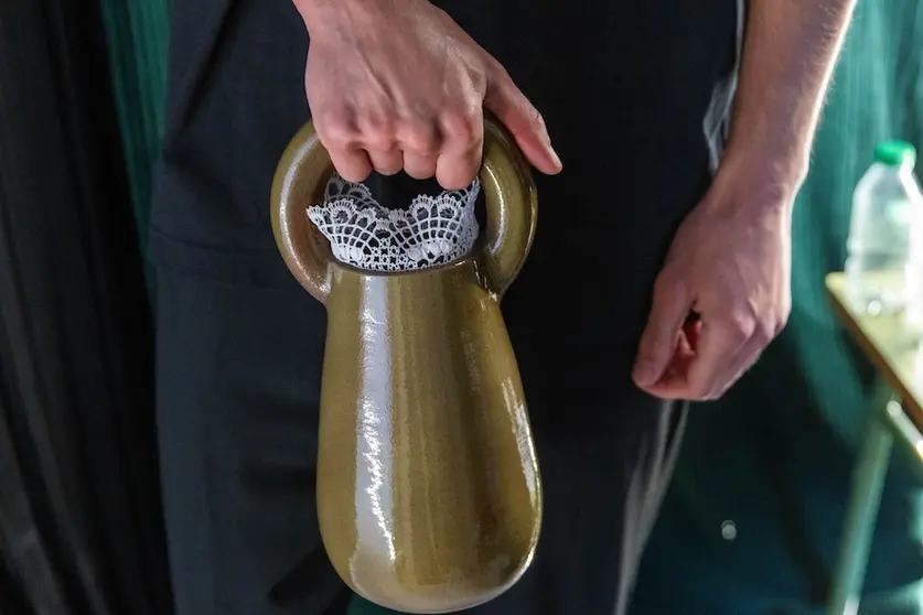 Oleria de Buno na Mostra de Encaixe