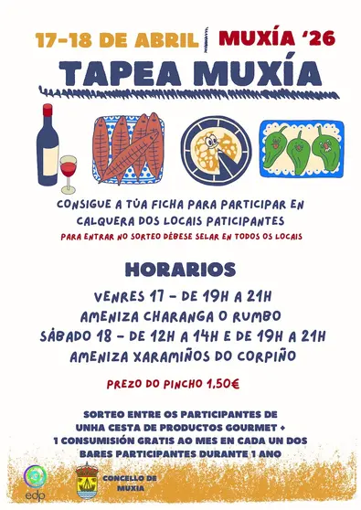 Tapea Muxia 2026