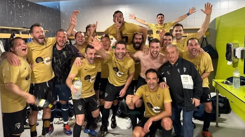 O San Roman de Veteranos celebrando a Copa do Ano pasado