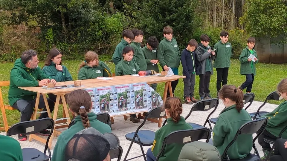 Presentando.o programa de Senda Nova de Primavera en Ruta