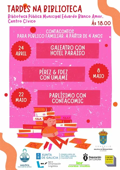 TARDES NA BIBLIO en Malpica