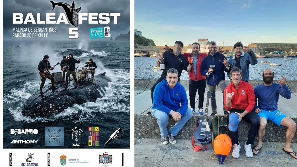 Membros da AC Campal co Balea Fest