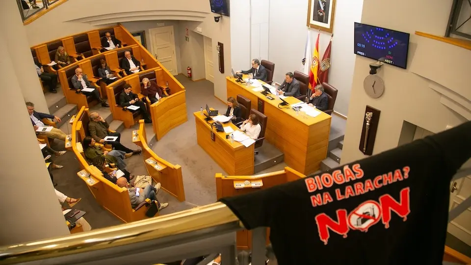 Plano dea Deputacion contra a planta biogas 1