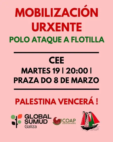 Mobilizacion cee flotilla palestina