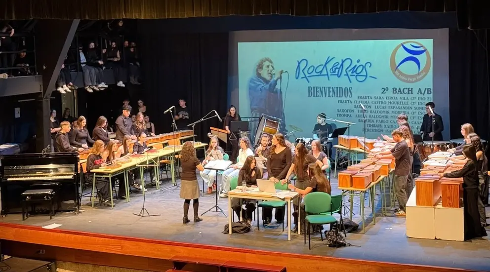 O IES Isidro Parga Pondal culminou unha máxica Semana da Música 2