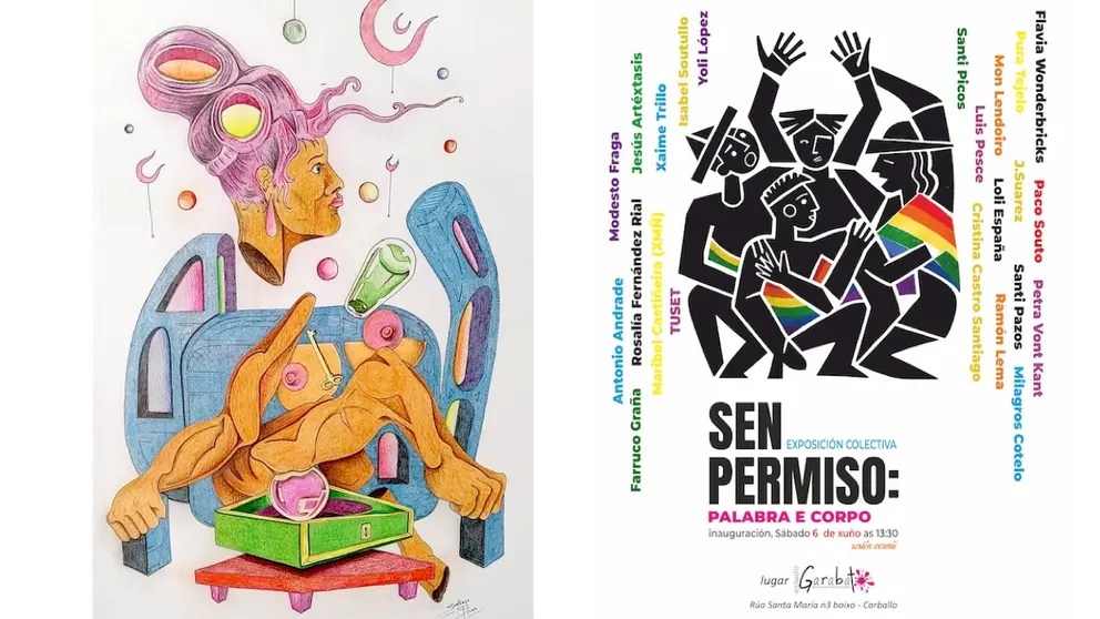 Exposicion Sen Permiso do Garabato