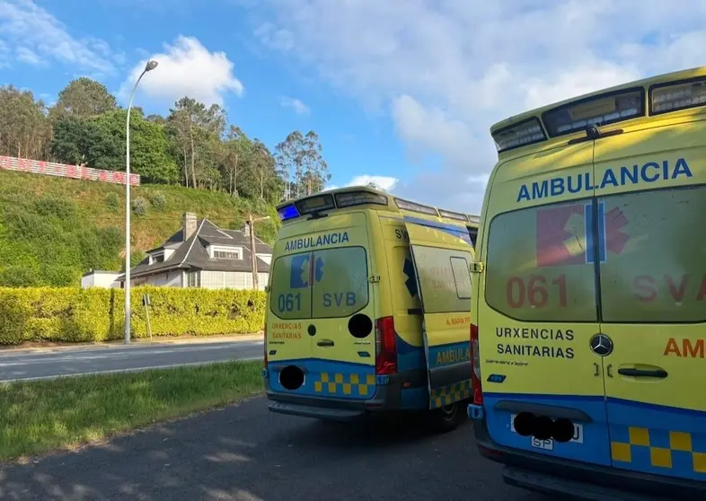 Trasbordo de Ambulancias en Arteixo