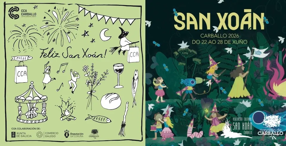 Cartel San Xoan Carballo 2026
