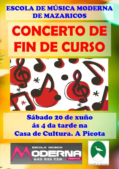 FESTIVAL DE FIN DE CURSO escola musica mazaricos 26
