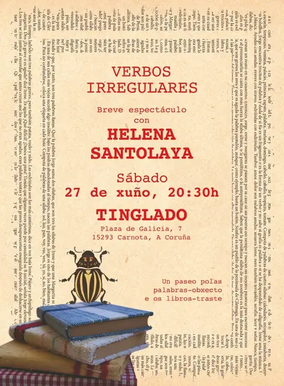Helena Santolaya reivindica a desobediencia da linguaxe no Tinglado