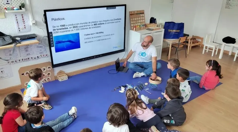 Limpocean no CEIP-Eduardo-Pondal 