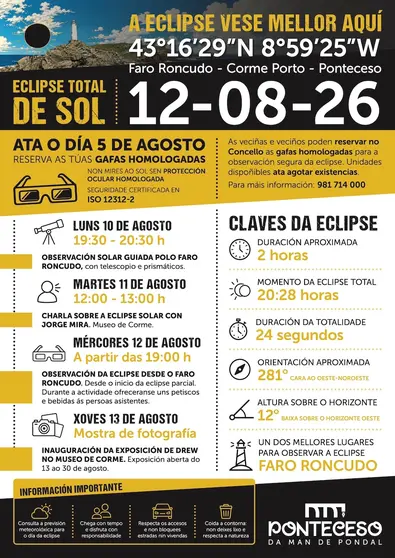 CARTEL PONTECESO- Eclipse solar copia