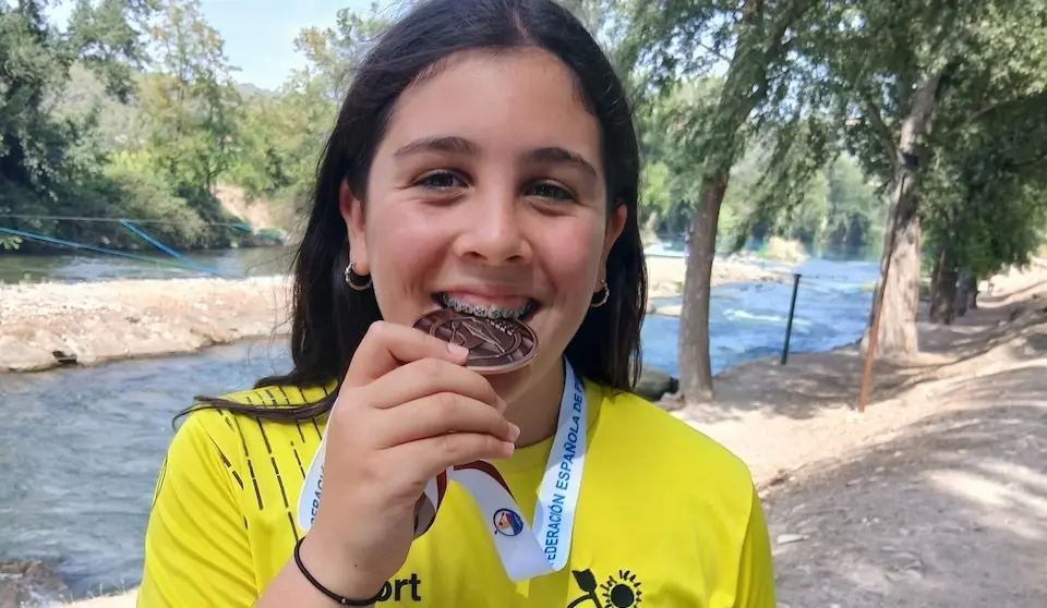 Carmen Llaría, bronce nacional no Campionato de España de Novas Promesas
