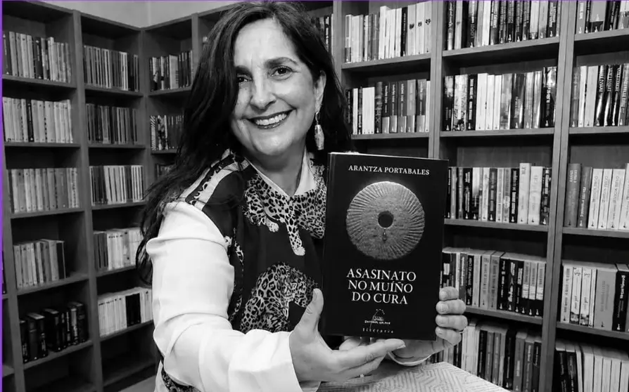Arantza Portabales presenta novela na Tenda dos Libros