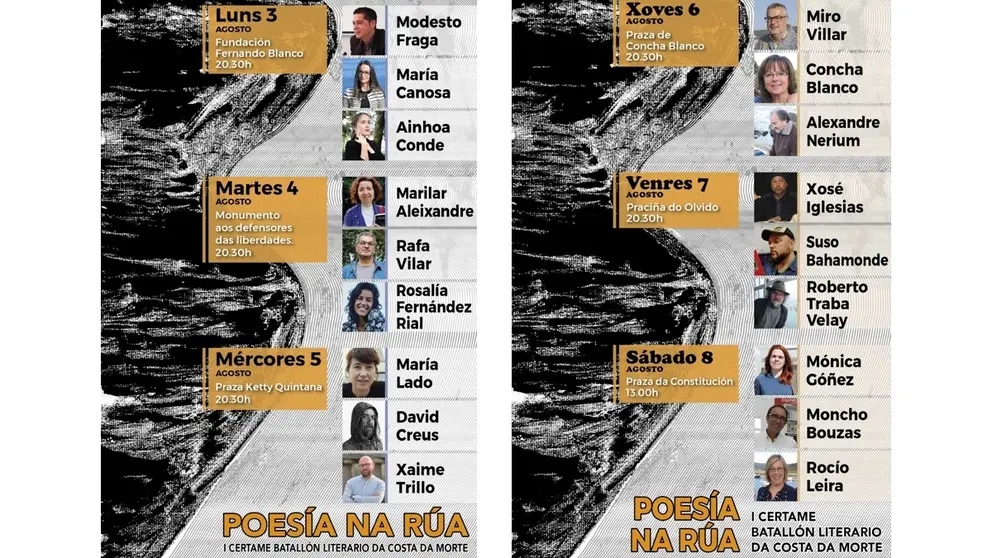 Certame POesia Batallon Literario da Costa da Morte