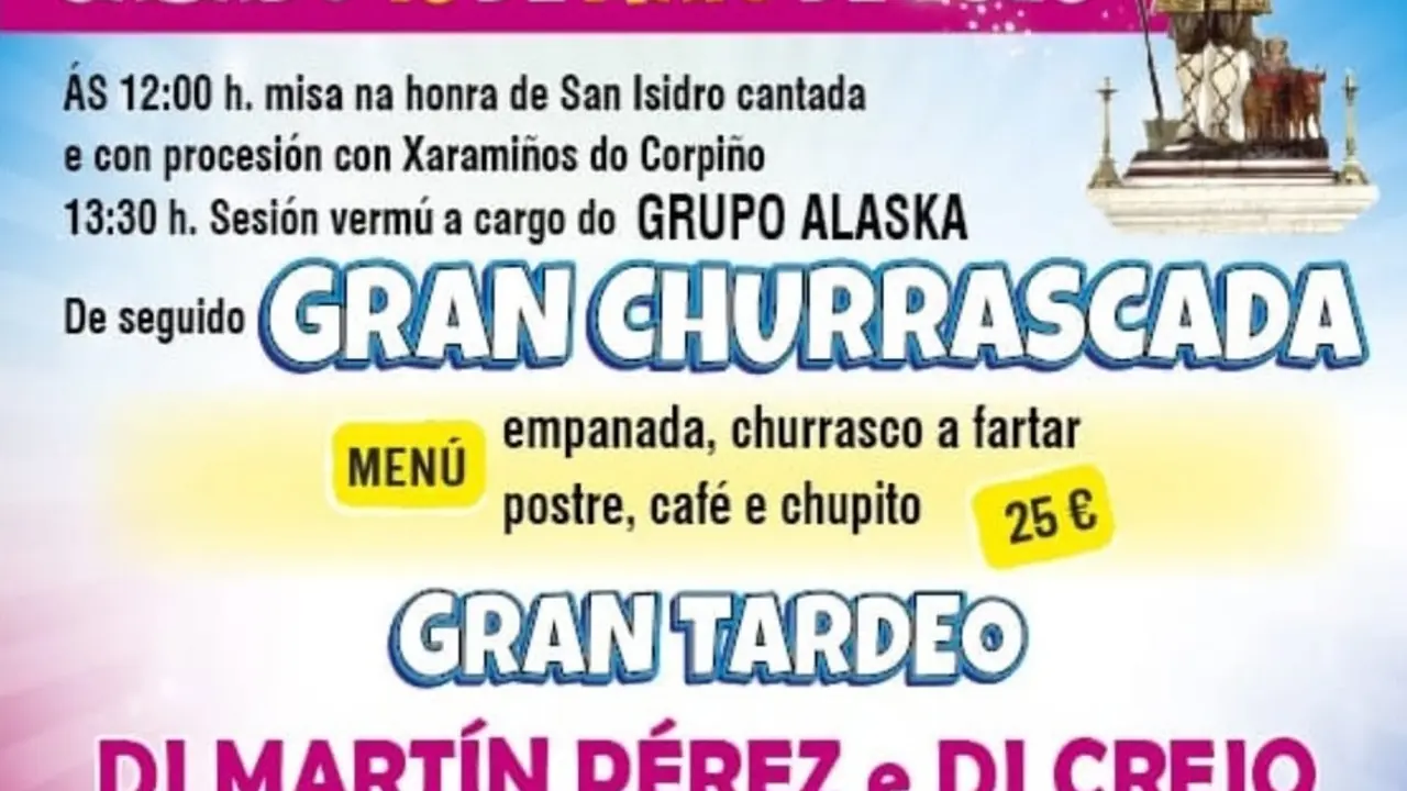 Festas de SAn Isidro de Quintans Muxia 2026 