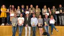 Foto da familia do teatro afeccionado pechou a IV Mostra de Teatro Afeccionado Labarta Pose a finais de 2019