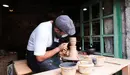 Artesanía en Vivo no Castelo de Vimianzo
