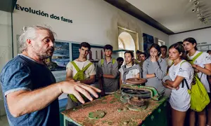 Ruta Quetzal con Bernardino Martinez no Faro Vilan